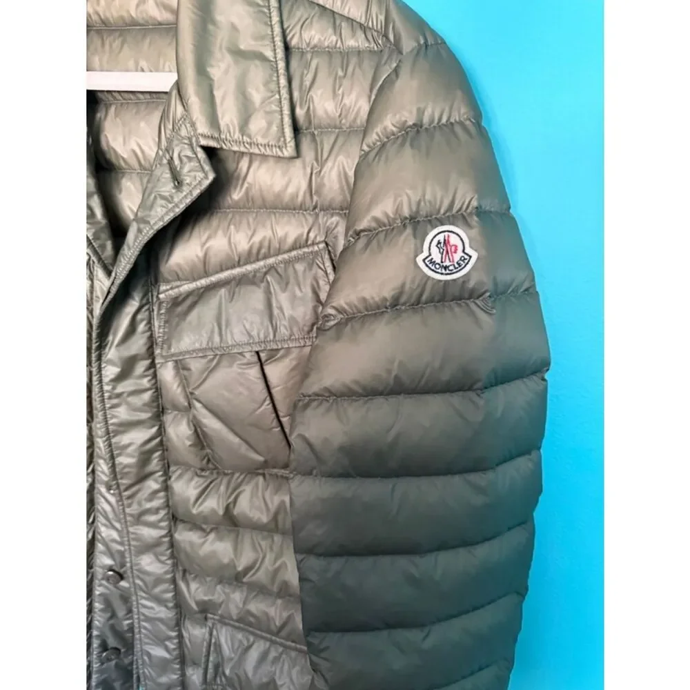 Moncler Norme Afnor G32-003 Vintage Style Shirt Jacket Size 4